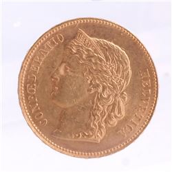 1896-B 20 Francs Swiss Gold