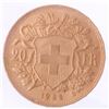 Image 2 : 1922-B 20 Francs Swiss Gold