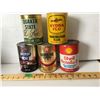 Image 1 : GR OF 5, QUAKER STATE, PENNZOIL, STP, TEXACO, SHELL - 1 LITRE / QT FIBER CANS