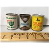 Image 1 : GR OF 3, BP, ESSO, ACE, 4 OZ TINS - FULL