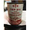 Image 1 : CANADIAN TIRE CORP, TOP OIL & VALVE LUBRICANT CAN, 4 OZ