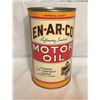 Image 2 : EN-AR-CO, MOTOR OIL TIN, 1 IMP QT, POSSIBLY RE-WRAPPED, CHECK IMAGE