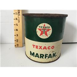 TEXACO MARFAK 5 LBS, SOME CONTENTS