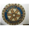 Image 2 : ROTARY INTERNATIONAL DOUBLE SIDED SIGN, ALUM? 30"