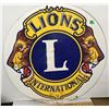 Image 1 : LIONS INTERNATIONAL SSP SIGN, 30"