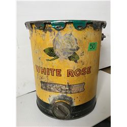 WHITE ROSE 25 LBS GREASE PAIL