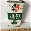Image 2 : B/A OUTBOARD MOTOR OIL, QT TIN