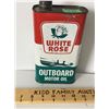 Image 1 : WHITE ROSE OUTBOARD MOTOR OIL, 1 QT