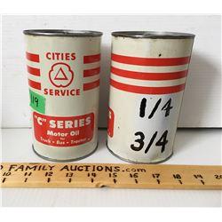 GR OF 2 CITIES SERVICE, 'C' SERIES CANS