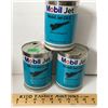 Image 1 : GR OF 3 MOBIL JET CANS, 1 U.S. QT