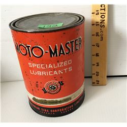 MOTO-MASTER 5 LBS GREASE TIN