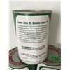 Image 2 : GR OF 3 QUAKER STATE AVIATION OIL, U.S. QT TINS, FULL