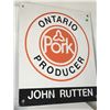 Image 1 : PORK PRODUCER SST SIGN, 34.5" X 40.5"