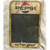 Image 1 : PEPSI, TIN / BLACKBOARD MENU SIGN