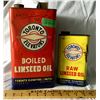 Image 1 : GR OF 2 TORONTO ELEVATORS TINS, 1 GAL & 2LB 4 OZ, WITH CONTENTS
