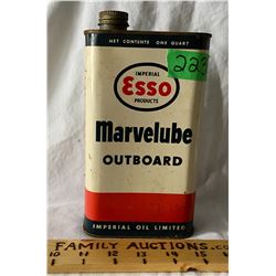 ESSO MARVELUBE OUTBOARD, 1 QT, FULL