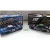 Image 1 : GR OF 2 NASCAR 1:24 SCALE DIECAST, KEVIN HARVICK, JEREMY MAYFIELD CARS, NEW IN BOX