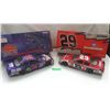 Image 1 : GR OF 2 NASCAR 1:24 SCALE DIECAST, KEVIN HARVICK & KEN SCHRADER CARS, W/BOX