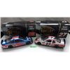 Image 1 : GR OF 2 NASCAR 1:24 SCALE DIECAST, DALE JARRETT, CASEY ATWOOD CARS,  W/BOX