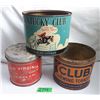 Image 1 : GR OF 3 TOBACCO TINS