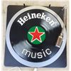 Image 1 : HEINEKEN, VINTAGE TURNTABLE LOOK ILLUMINATING SIGN