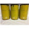 Image 2 : GR OF 3, AREOSHELL OIL CANS, 1 QT SIZE