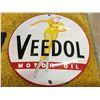 Image 1 : VEEDOL, SSP SIGN, APPROX 8" DIAMETER