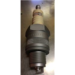 CHAMPION, SPARK PLUG LOOK RADIO - WORKING