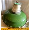 Image 1 : GREEN ENAMEL SHADE STREET LAMP