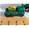 Image 2 : GR OF 2, HESS FUEL TRUCK W/WORKING LIGHTS, LESNEY BP SERVICE TRUCK