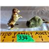 Image 1 : GR OF 2 MECHANICAL TOYS, SCHUCO FROG, DOG MADE IN US ZONE GERMANY,