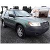 Image 2 : D6 --  2007 Subaru Forester 2.5x , Green , 226321  KM's