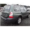 Image 3 : D6 --  2007 Subaru Forester 2.5x , Green , 226321  KM's