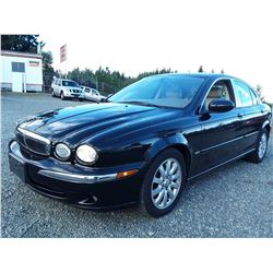 B6 --  2002 Jaguar X-Type , Black , 164029  KM's