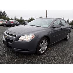 C3 --  2008 Chevrolet Malibu LT , Silver , 130572  KM's