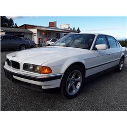 D1 --  1997 BMW 740IL , White , 163,813 MILES