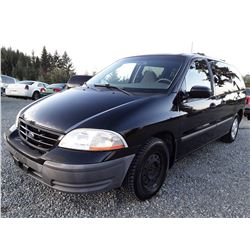 G1 --  2000 Ford Windstar LX , Black , 218394  KM's