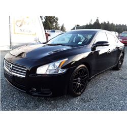 H5 --  2009 Nissan Maxima S , Black , 179160  KM's