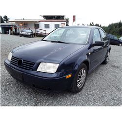 F5 --  2000 Volkswagen Jetta GLS , Blue , 284318  KM's
