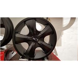 Set of 4 16" Black ION Wheels