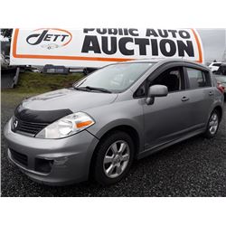 A6 --  2008 Nissan Versa Hatch , Grey , 269432  KM's