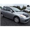 Image 2 : A6 --  2008 Nissan Versa Hatch , Grey , 269432  KM's
