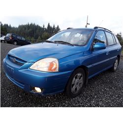 L3 --  2003 Kia Rio  , Blue , 104459  KM's