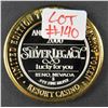 Image 1 : Limited Edition .999 Fine Silver Casino Token SILVER LEGACY RESORT CASINO RENO