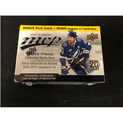 2018 -19 Upper Deck Mvp Hockey Value Box Trading Cards