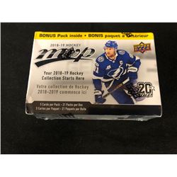 2018 -19 Upper Deck Mvp Hockey Value Box Trading Card