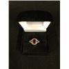 WOMEN'S STERLING SILVER W/ GEMSTONE RING