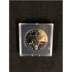 Canada 1982 $1 Regina Centennial BU Silver Dollar Coin  .500 SILVER