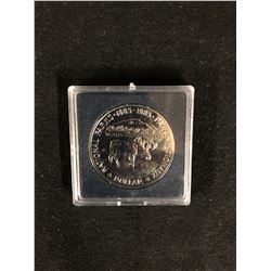 1985 CANADA NATIONAL PARKS CENTENNIAL PROOF SILVER DOLLAR COIN  .500 SILVER