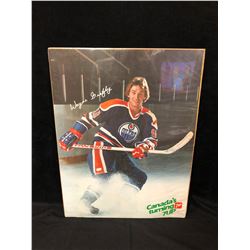 VINTAGE WAYNE GRETZKY 7UP ADVERTISING POSTER (20" X 26")